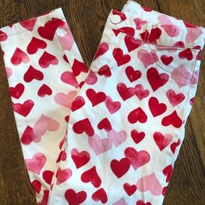 Children’s Place heart denim, size 8